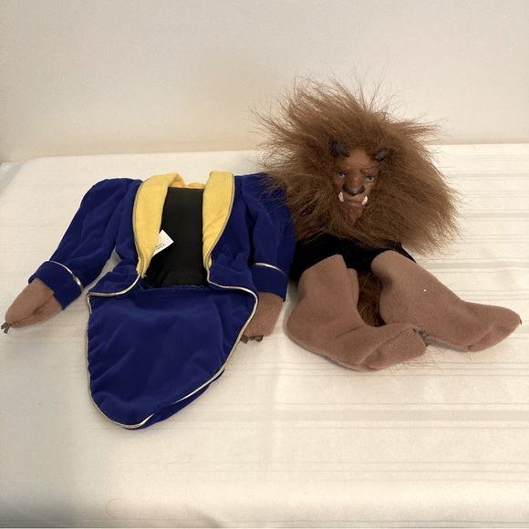 Vintage Disney Classic The Beast Prince 12” Doll Includes Beast Costume - Picture 5 of 8